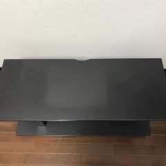 【☆お譲り致します☆取りに来て頂ける方限定】 LOWYA TVボード 42型対応 ブラックの画像