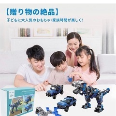 【新品】恐竜おもちゃ 人気 知育玩具 組み立て 車 おもちゃ 子供おもちゃ人気 乗り物おもちゃ SUV ジープ車両 ブロック 積み木 キッズトイ 子ども向けフィギュア 安全素材 の画像