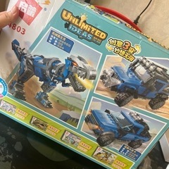 【新品】恐竜おもちゃ 人気 知育玩具 組み立て 車 おもちゃ 子供おもちゃ人気 乗り物おもちゃ SUV ジープ車両 ブロック 積み木 キッズトイ 子ども向けフィギュア 安全素材 の画像