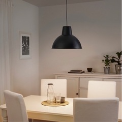 【美品】IKEA SKURUP ペンダントランプ ブラック 電気 リビング電気 キッチン電気 寝室電気 フロアライトの画像