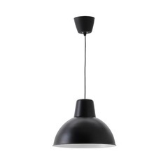 【美品】IKEA SKURUP ペンダントランプ ブラック 電気...