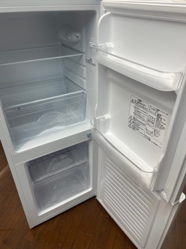 3か月間保証☆配達有り！15000円(税別）ニトリ 2ドア冷蔵庫 106L