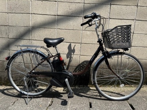 【26インチ電動自転車】ほぼ未使用　パナソニック　ビビSX  2021年モデル　オススメ❗️若林自転車　膳所店　SALE中❗️