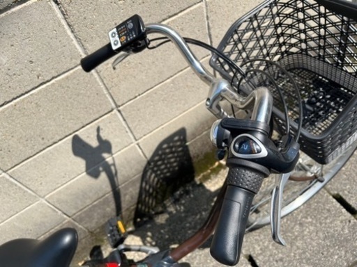 【26インチ電動自転車】ほぼ未使用　パナソニック　ビビSX  2021年モデル　オススメ❗️若林自転車　膳所店　SALE中❗️