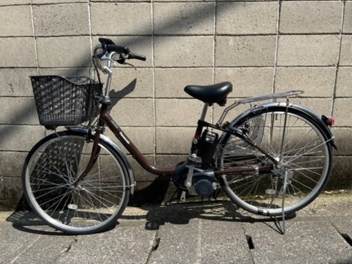 【26インチ電動自転車】ほぼ未使用　パナソニック　ビビSX  2021年モデル　オススメ❗️若林自転車　膳所店　SALE中❗️