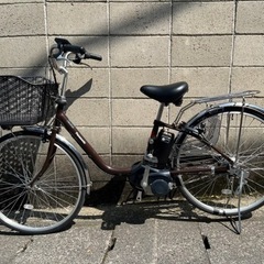 【26インチ電動自転車】ほぼ未使用　パナソニック　ビビSX  2...