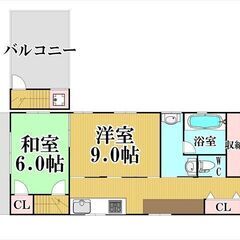 🏡礼金0円になりました。オール電化　ヒノキカウンター付き通路　平屋戸建て　筑紫野市二日市中央🏡 - 筑紫野市