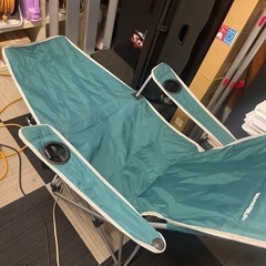 オットマン　キャンピングソファーの画像