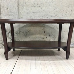 MARUNI マルニ ガラステーブル センターテーブル テーブル 木製フレームの画像