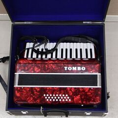 TOMBO トンボ 楽器 アコーディオン No.241 TEEL REEDS ハードケース付き (P1605yxY)