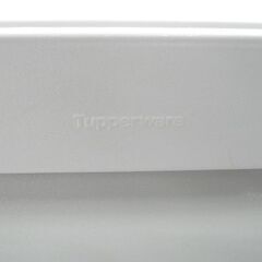 タッパーウエア スーパーチェスト ワイド ディープ ホワイト Tupperware 収納 苫小牧西店の画像
