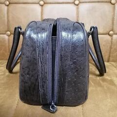 Myu-adbc オーストリッチ　ボストンバッグ　極美品✨の画像