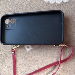 iPhone12ポシェットケース(ほぼ新品)の画像