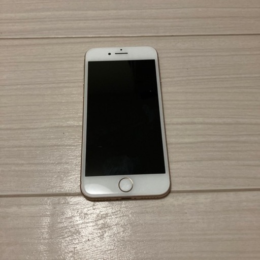 iPhone 8 ホワイト　64gb バッテリー100% ガラスコーティング　美品　完動品　SIMフリー　アクティベーションロックなし