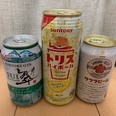 サクラビール トリスハイボール　ジンソーダ1本　激安