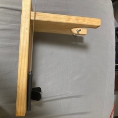 生ハム原木用　生ハムホルダー　ハモネーロ台　専用ナイフ付きの画像