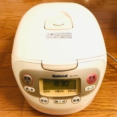 National ナショナル 電子ジャー炊飯器 SR-NA10 1.0L 2005年製の画像