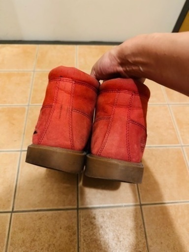 Timberland/レッド/レザー/A1359/アウトドア/A1QXC