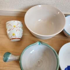 (取引中)飯椀及び皿の画像