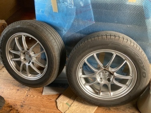 ENKEI エンケイ  PF01  18インチ　TOYO 235/55R18  8.5部山