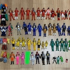 【大量まとめ】戦隊ヒーロー　レンジャー　ソフビ　