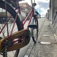 レトロ　自転車の画像