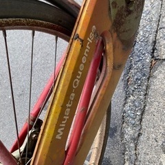 レトロ　自転車の画像