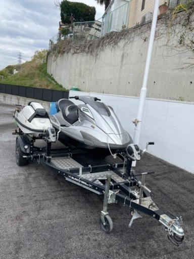 ジェットスキー　2台　トレーラー付き　3点セット　現状引渡し