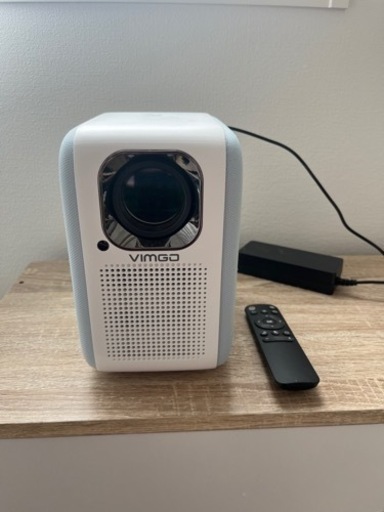 ほぼ新品！VIMGO プロジェクター Android9.0搭載 1080P フルHD解像度 4K対応 5GWiFi Bluetooth対応