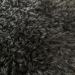 ラグ　黒の画像