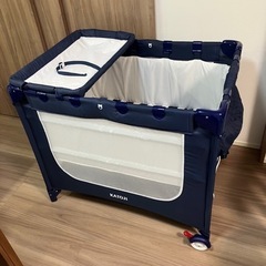 【値下げ】KATOJIポータブルベビーベッド　オマケ付き