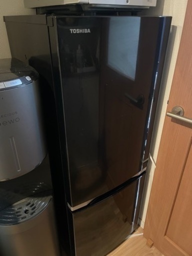 TOSHIBA 冷蔵庫 GR-M15BS 153L 2018年購入