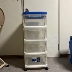 収納家具 ４段収納 大容量 