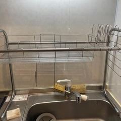 あす楽 モリ工業 水切りラック　ステンレス 日本製