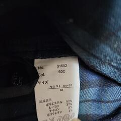 レディース グリーン タータンチェック Mの画像