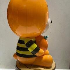 はちみつきんかんのど飴オリジナル　はちのすけ電波置き時計の画像