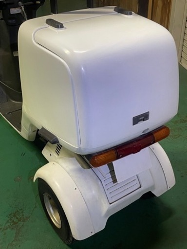 【御成約有難う御座いました】☆消耗品OK!2ストほぼ最終ジャイロキャノピーワゴンミニカー改 ワイドスペ-サ-&オ-バ-フェンダ-&純正鍵付ワゴンBOX!ノ-ヘルOK!