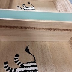 シマウマの箱の画像