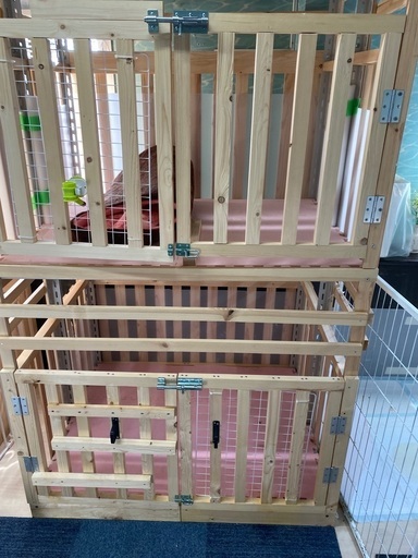 2階建ワンちゃんのお部屋　犬小屋　ドッグハウス