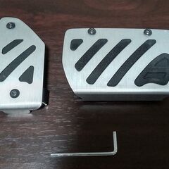 【値下げしました】アルミ＆ラバーペダル RP140