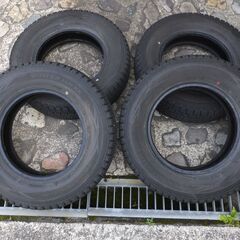 終了　バリ溝　軽トラ　145/80R12　6PRLT　ダンロップ...