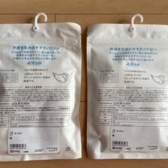 マスク　ユニクロ　エアリズム3枚×2セット　6枚の画像