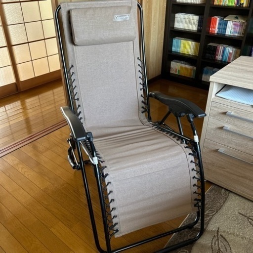 ✴︎コールマンのリクライニングチェア　ゼログラビティ　アウトドアチェア
