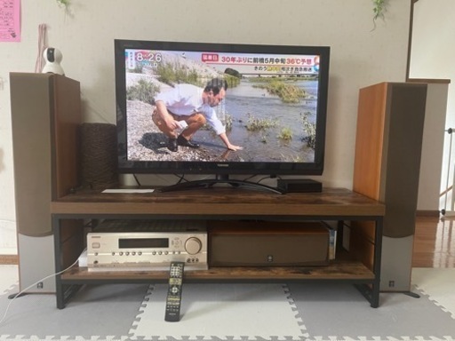 アンプとスピーカー（TVは違います‼️）