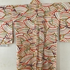 正絹　単　ピンク系の画像