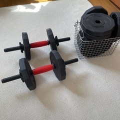 ダンベル　10kg × 2セット