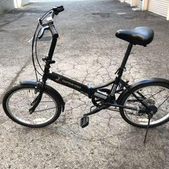 キャプテンスタッグ 折りたたみ自転車 20型