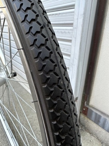 前後タイヤ新古品☆ 27型軽快車　防犯登録料込‼︎ 
