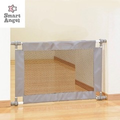 SmartAngel シンプルフェンスS グレー  ベビーゲート...