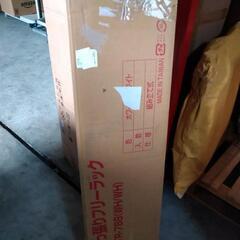 107s ★受け渡し決まりました。【未使用品】 山善　YAMAZEN フリー ラック  (突っ張り) スリム 壁面収納 組立品 ホワイト STR-788  棚の画像